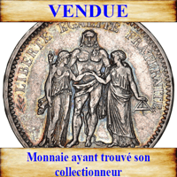 5 francs hercule 1848 a
