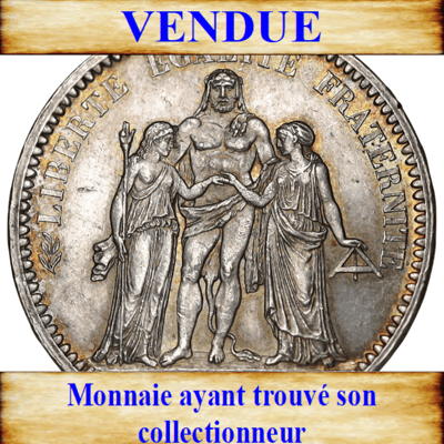 5 francs hercule 1873 a