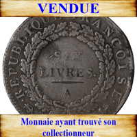 La convention 6 livres 1793 a