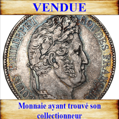 Louis philippe ier 5 francs 1834 a