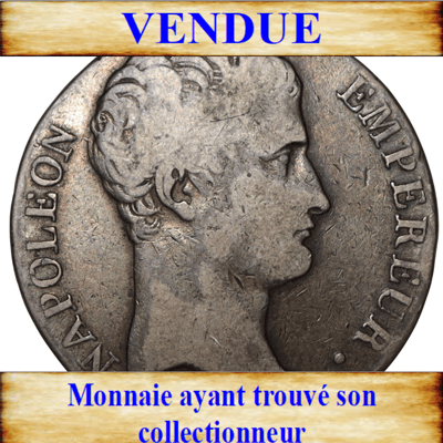 Napoleon ier 5 francs 1806 i