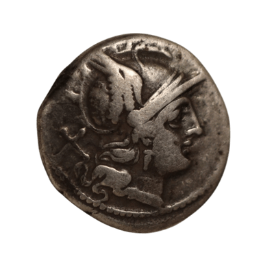 Republique romaine denier anonyme 207 avant j c 
