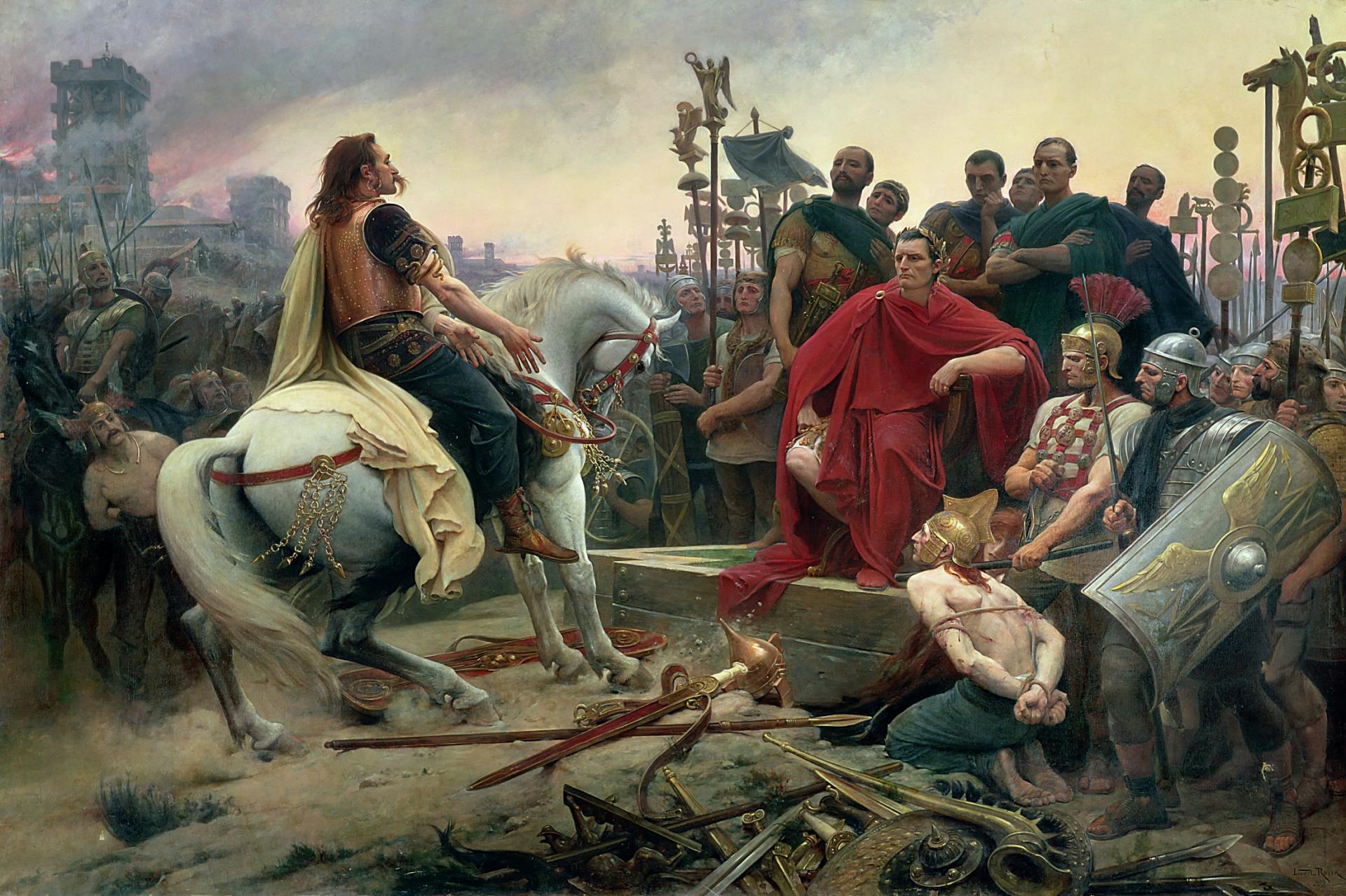 Siege alesia vercingetorix jules cesar 1